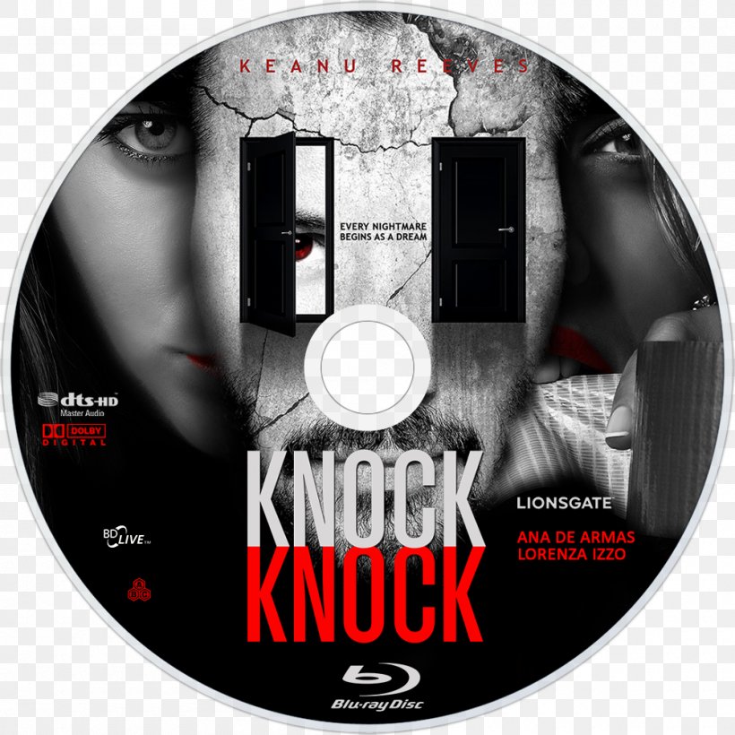 YouTube Film Horror Knock Knock, PNG, 1000x1000px, Youtube, Audrey Dana, Brand, Dvd, Eli Roth Download Free