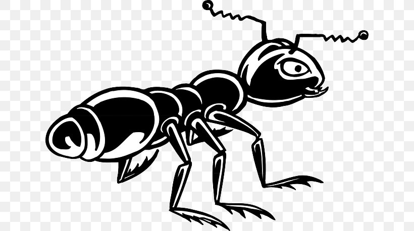 Ant Clip Art, PNG, 640x458px, Ant, Arthropod, Cartoon, Coloring Book, Fly Download Free