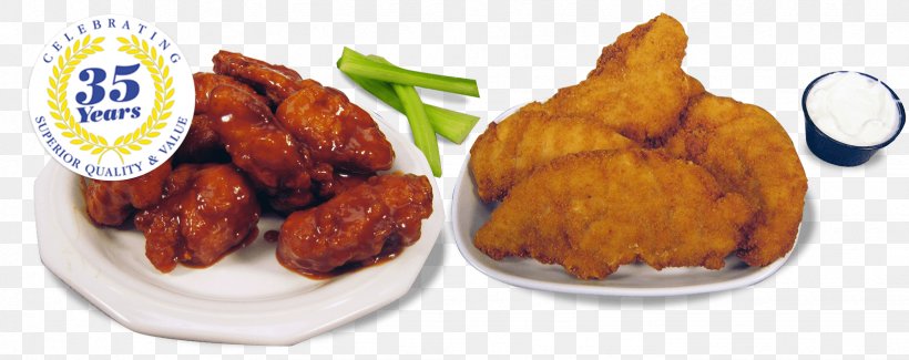 Buffalo Wing Fried Chicken Fast Food Chicken Nugget KFC, PNG, 1642x652px, Buffalo Wing, Animal Source Foods, Appetizer, Buffalo Wild Wings, Chicken Meat Download Free