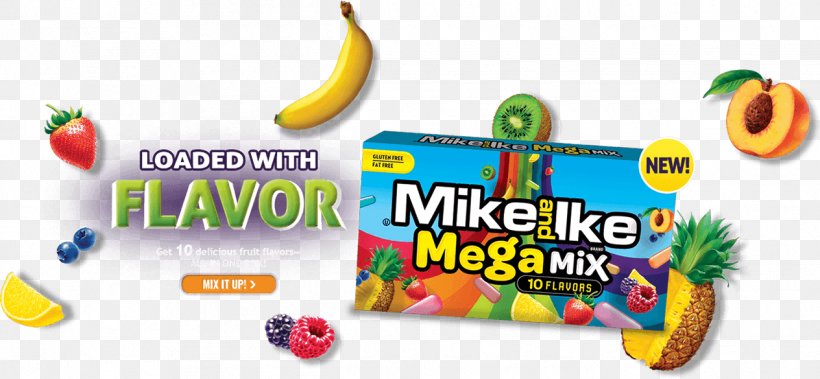 Mike And Ike Fruit Candy Brand Vegetarian Cuisine, PNG, 1264x585px, Mike And Ike, Advertising, Brand, Candy, Caramel Download Free