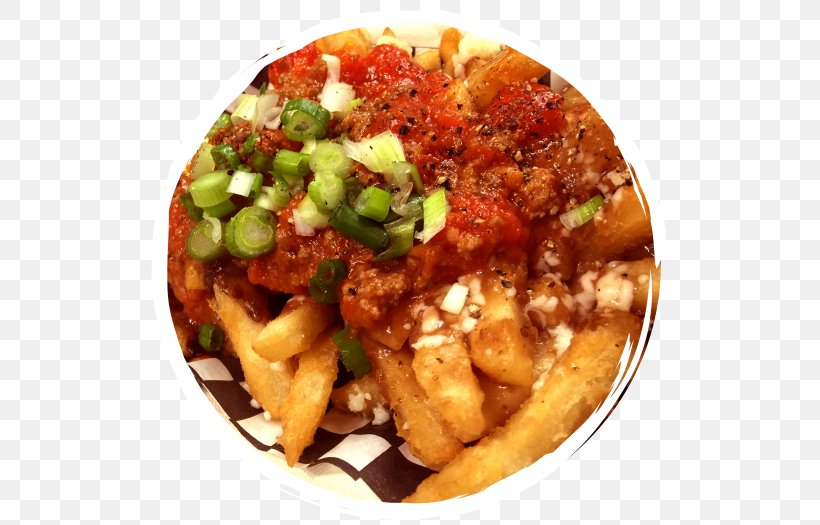 Poutine Fast Food European Cuisine Nachos Junk Food, PNG, 525x525px, Poutine, American Food, Cuisine, Cuisine Of The United States, Deep Frying Download Free