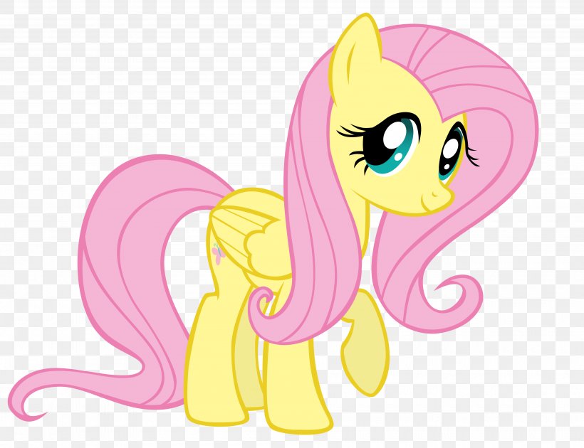 Fluttershy Pinkie Pie Twilight Sparkle Pony, PNG, 4000x3076px, Watercolor, Cartoon, Flower, Frame, Heart Download Free