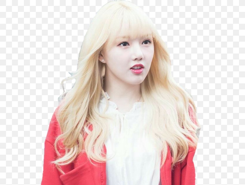 Jung Yerin GFriend! Please Take Care Of The Puppies Female K-pop, PNG, 547x622px, Jung Yerin, Bangs, Blond, Brown Hair, Eunha Download Free