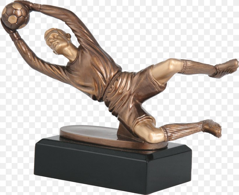 Medal Goalkeeper Sport Football Trophy, PNG, 2457x2010px, Medal, Ball Game, Bronze, Bronze Medal, Bronze Sculpture Download Free