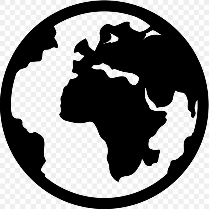 World Map Globe Symbol, PNG, 1024x1024px, World, Artwork, Black, Black ...