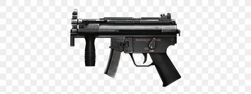 Battlefield 3 Heckler & Koch MP5K Weapon, PNG, 3000x1125px, Battlefield 3, Air Gun, Airsoft, Airsoft Gun, Assault Rifle Download Free