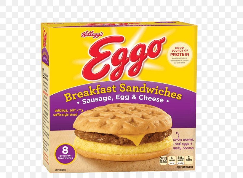 Breakfast Sandwich Bacon, Egg And Cheese Sandwich Waffle Pancake, PNG, 579x600px, Breakfast Sandwich, American Food, Bacon Egg And Cheese Sandwich, Baked Goods, Biscuit Download Free