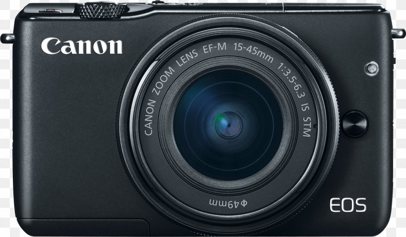 Canon EOS M100 Canon EOS M3 Mirrorless Interchangeable-lens Camera, PNG, 1420x830px, Canon Eos M10, Camera, Camera Accessory, Camera Lens, Cameras Optics Download Free