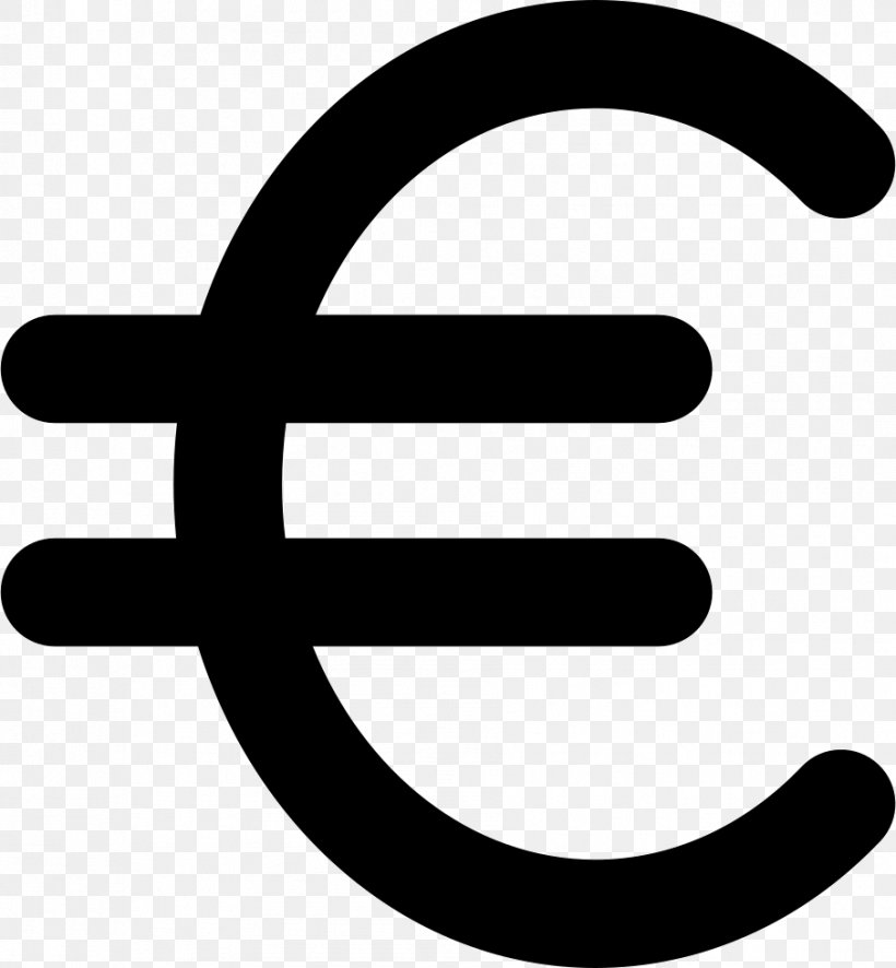 Currency Symbol Euro Sign Money, PNG, 906x980px, Currency Symbol, Black And White, Coin, Cuban Peso, Currency Download Free