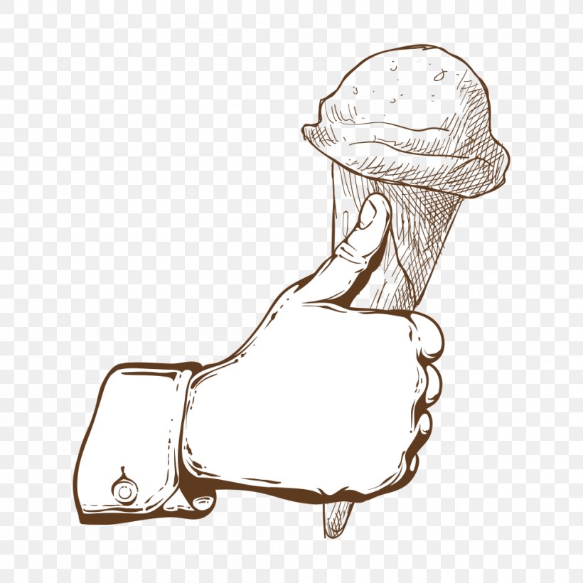 Hand Thumb Signal Gift, PNG, 1000x1000px, Hand, Arm, Black And White, Drawing, Facebook Like Button Download Free