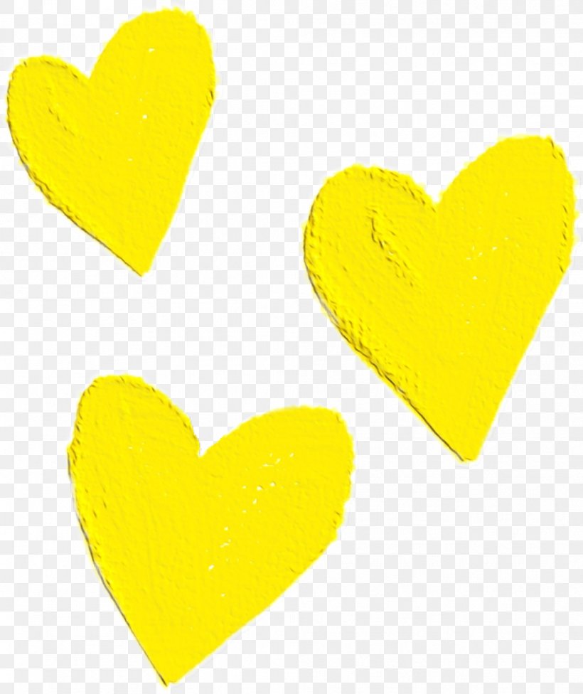 Heart Yellow Love Font Heart, PNG, 1011x1204px, Watercolor, Heart, Love, Paint, Symbol Download Free