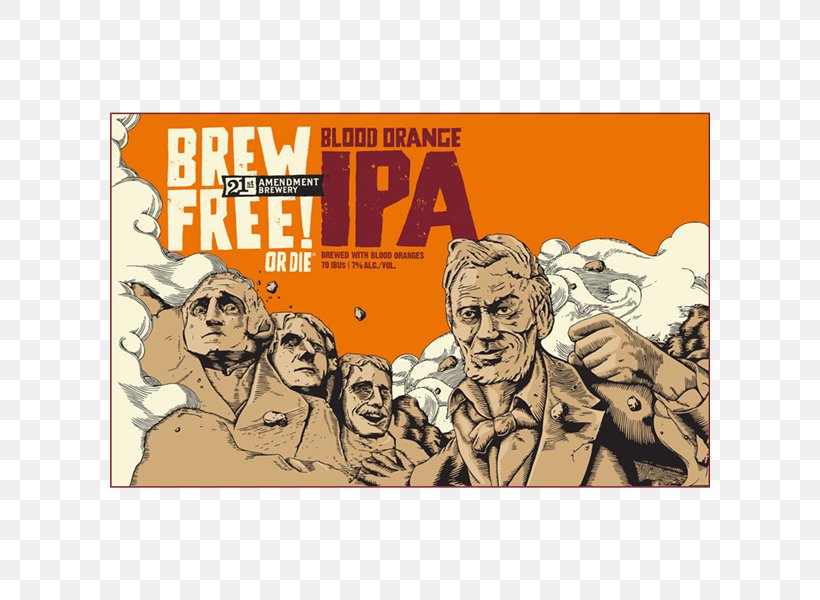 21st Amendment Brewery India Pale Ale Wheat Beer Distilled Beverage, PNG, 600x600px, India Pale Ale, Alcohol By Volume, Beer, Beer Brewing Grains Malts, Blood Orange Download Free