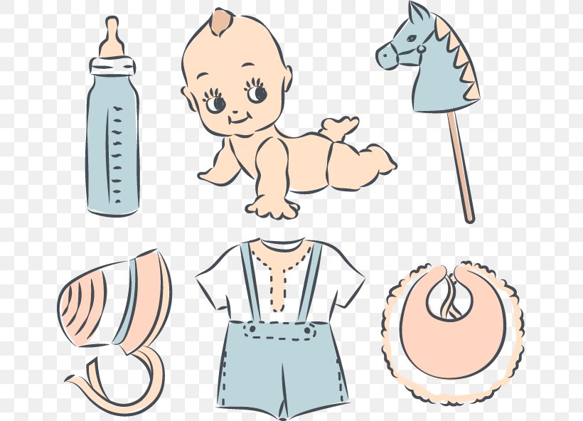 Infant Clip Art, PNG, 659x592px, Infant, Area, Artwork, Baby Bottle, Child Download Free