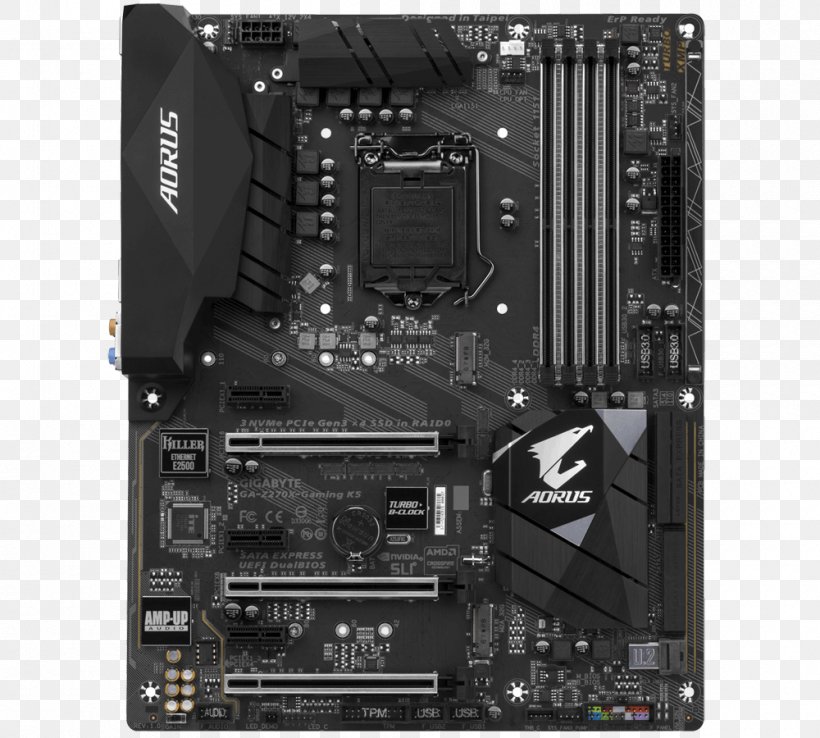 Intel LGA 1151 Gigabyte Technology Motherboard ATX, PNG, 1000x900px, Intel, Aorus Pte Ltd, Atx, Computer Accessory, Computer Case Download Free