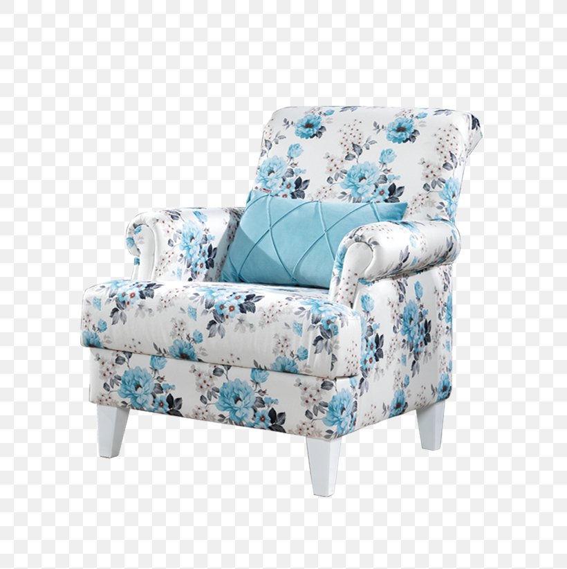 Loveseat Chair Comfort, PNG, 747x822px, Loveseat, Aqua, Blue, Chair, Comfort Download Free