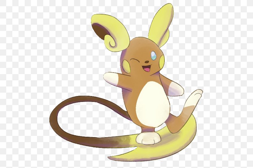 Domestic Rabbit Pokémon Sun And Moon Alola Raichu Mouse, PNG, 526x544px, Domestic Rabbit, Alola, Art, Carnivoran, Cartoon Download Free