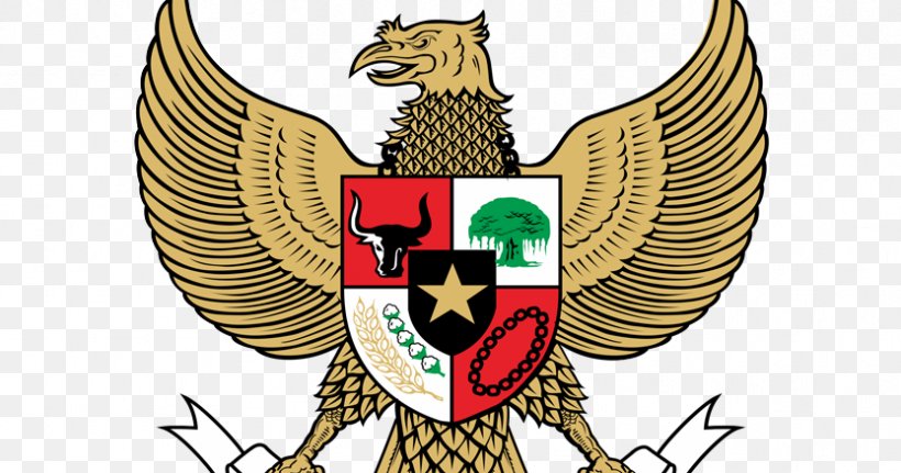 National Emblem Of Indonesia Proclamation Of Indonesian Independence Symbol, PNG, 833x438px, Indonesia, Beak, Bird, Crest, Emblem Download Free