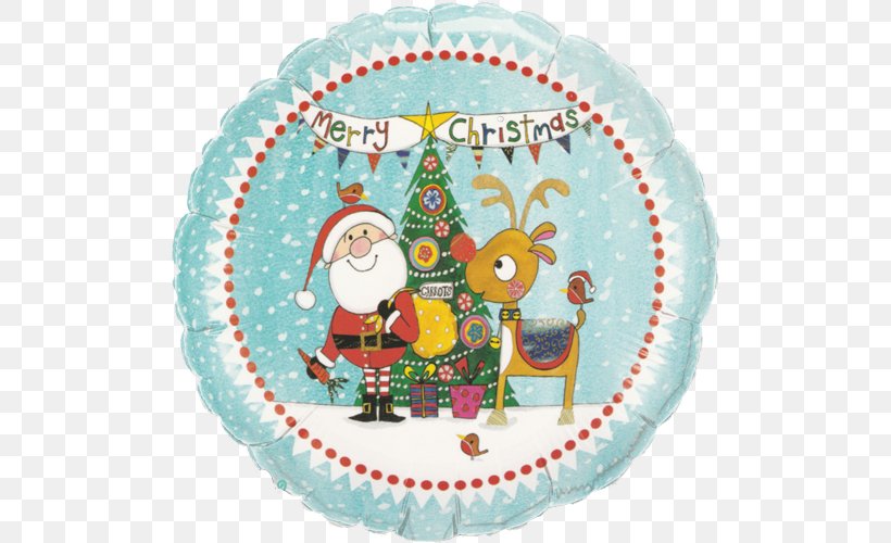 Santa Claus Reindeer Balloon Christmas Ornament Christmas Day, PNG, 508x500px, Santa Claus, Balloon, Balloon Mail, Christmas, Christmas Day Download Free