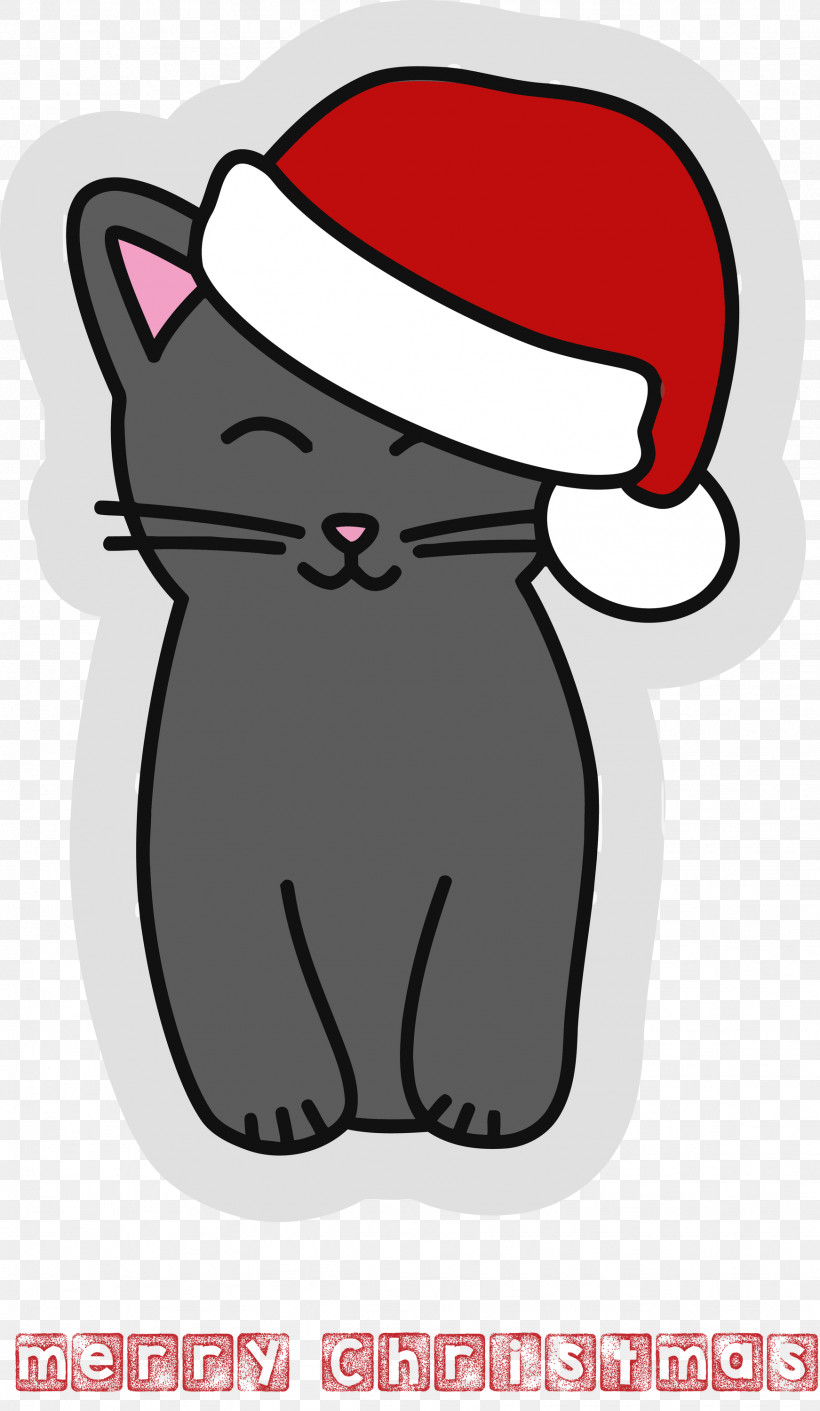 Christmas Ornament Merry Christmas Christmas Decoration, PNG, 1743x3000px, Christmas Ornament, Black Cat, Cartoon, Cat, Christmas Decoration Download Free