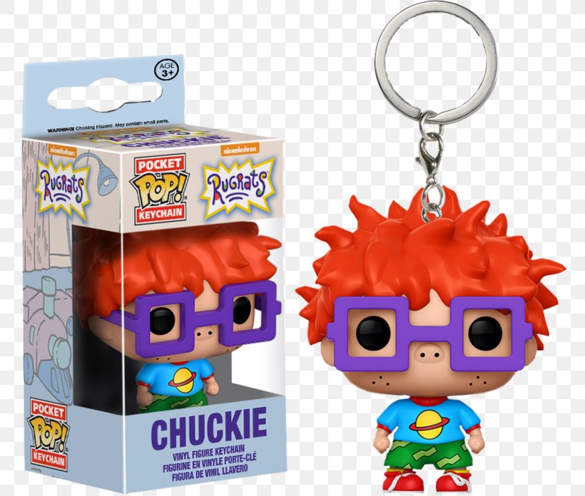 Rugrats Chuckie Finster Pocket Pop! Key Chain CHASE Nickelodeon Rugrats Tommy Funko Pop! Vinyl Figure #225 Action & Toy Figures, PNG, 768x696px, Chuckie Finster, Action Toy Figures, All Grown Up, Fashion Accessory, Funko Download Free