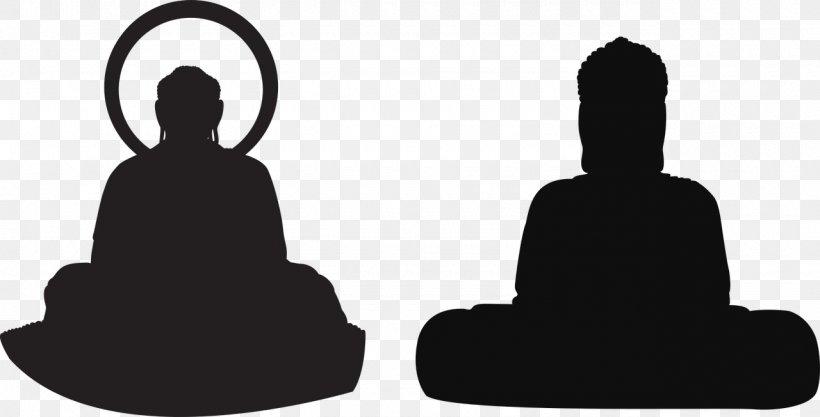 Buddhism Meditation Buddhahood, PNG, 1280x652px, Buddhism, Black And White, Buddhahood, Buddharupa, Buddhist Meditation Download Free