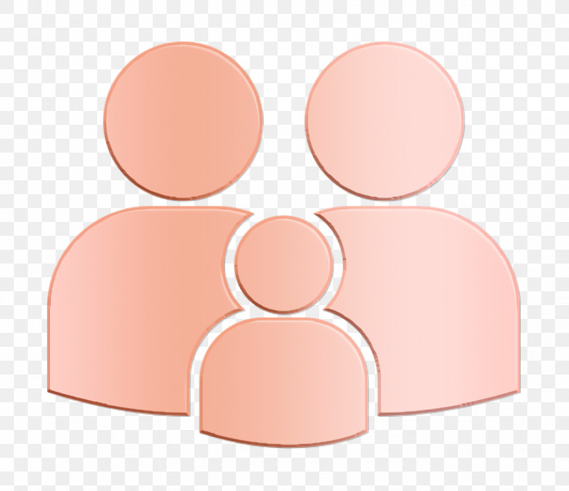 Family Icon Family Silhouette Icon Humans 3 Icon, PNG, 1232x1064px, Family Icon, Humans 3 Icon, Peach, Pink, Skin Download Free
