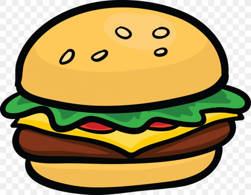 Hamburger Cheeseburger Fast Food Clip Art, PNG, 2000x1558px, Hamburger, Bun, Burger King, Cartoon, Cheese Download Free