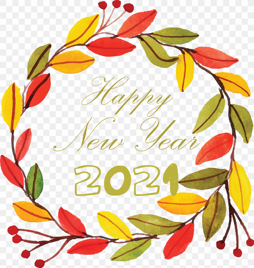 Happy New Year 2021 Welcome 2021 Hello 2021, PNG, 2834x3000px, Happy New Year 2021, Autumn, Cut Flowers, Floral Design, Flower Download Free