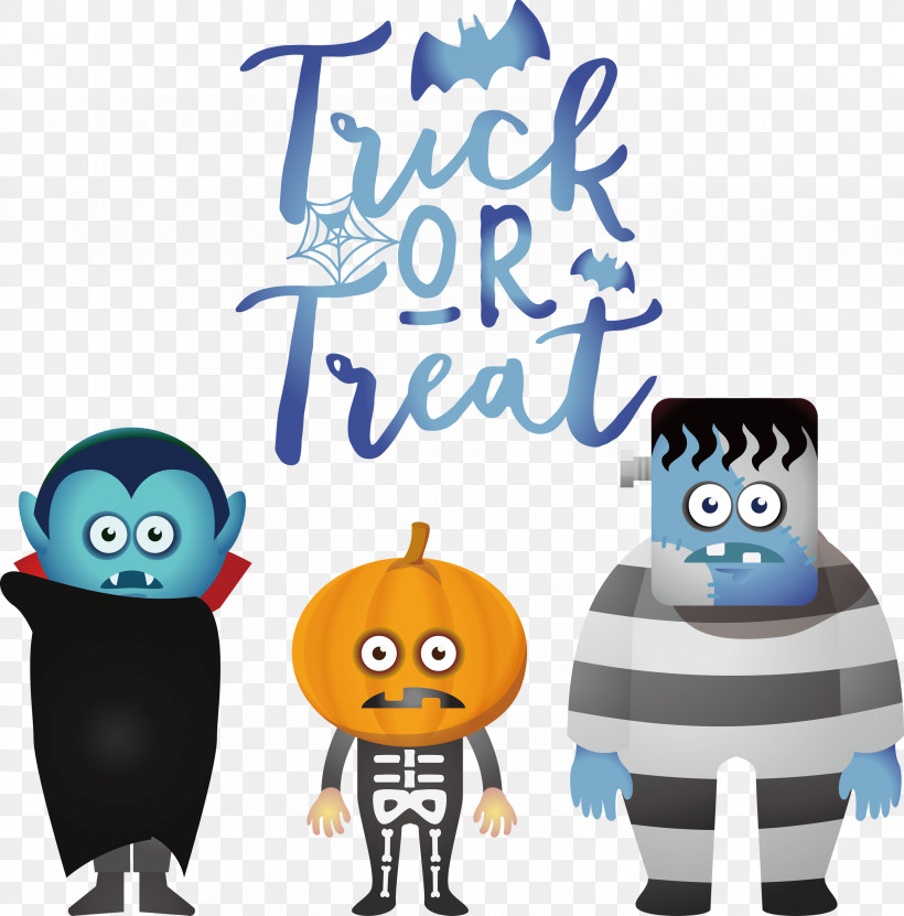 Trick Or Treat Trick-or-treating Halloween, PNG, 2959x3000px, Trick Or Treat, Behavior, Cartoon, Geometry, Halloween Download Free