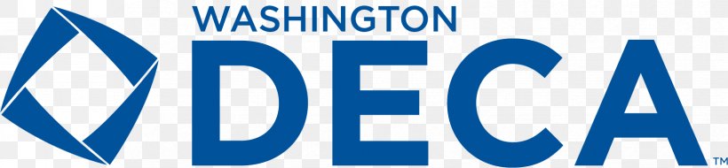 DECA Washington Non-profit Organisation Organization Leadership, PNG, 1653x384px, Deca, Area, Blue, Brand, Business Download Free