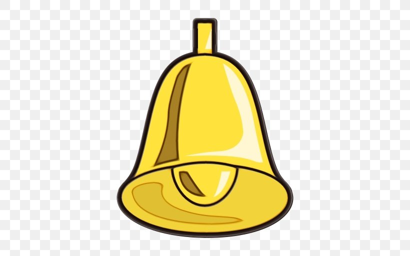 Emoticon, PNG, 512x512px, Watercolor, Bell, Cone, Emoticon, Paint Download Free