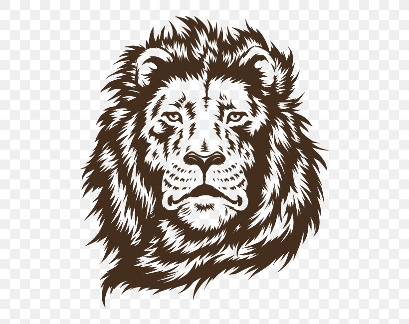Lion Paper Amazon.com Wall Decal Sticker, PNG, 650x650px, Lion, Aliexpress, Amazoncom, Big Cats, Black And White Download Free