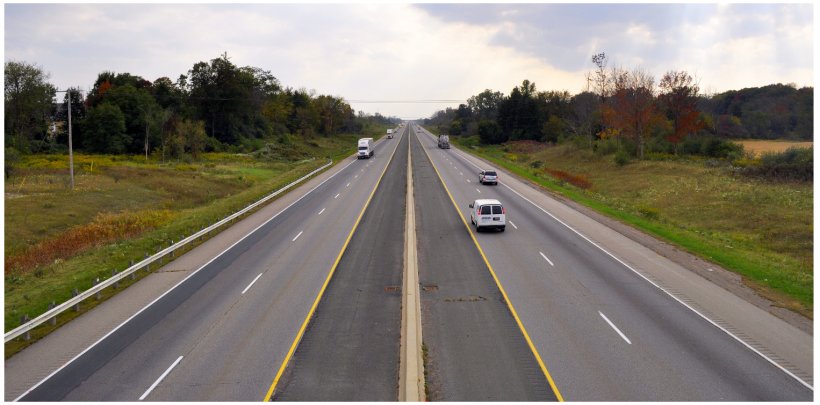 Ontario Highway 401 Road Lane Controlled-access Highway, PNG, 1526x755px, Ontario Highway 401, Asphalt, Bus Lane, Bypass, Car Download Free
