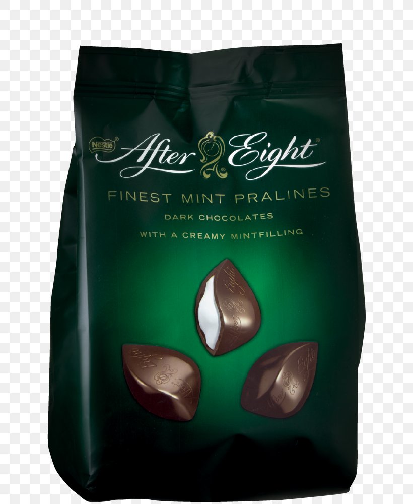 Praline After Eight Mint Chocolate, PNG, 667x1000px, Praline, After Eight, Bag, Chocolate, Cocoa Bean Download Free