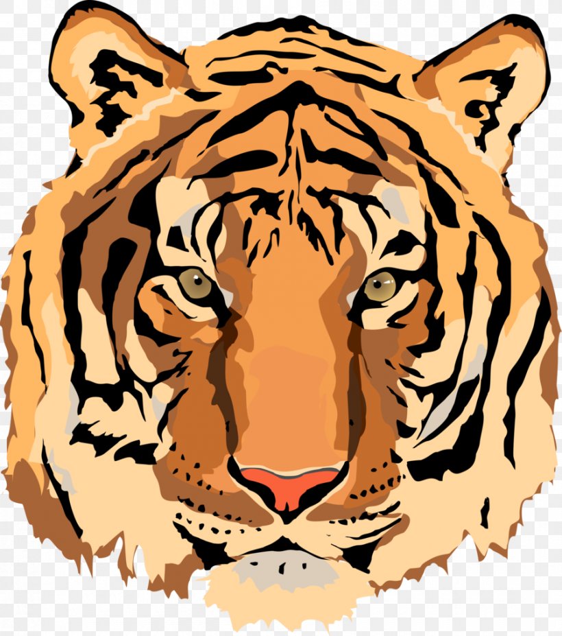 Tiger Clip Art, PNG, 900x1018px, Tiger, Big Cat, Big Cats, Carnivoran, Cat Like Mammal Download Free