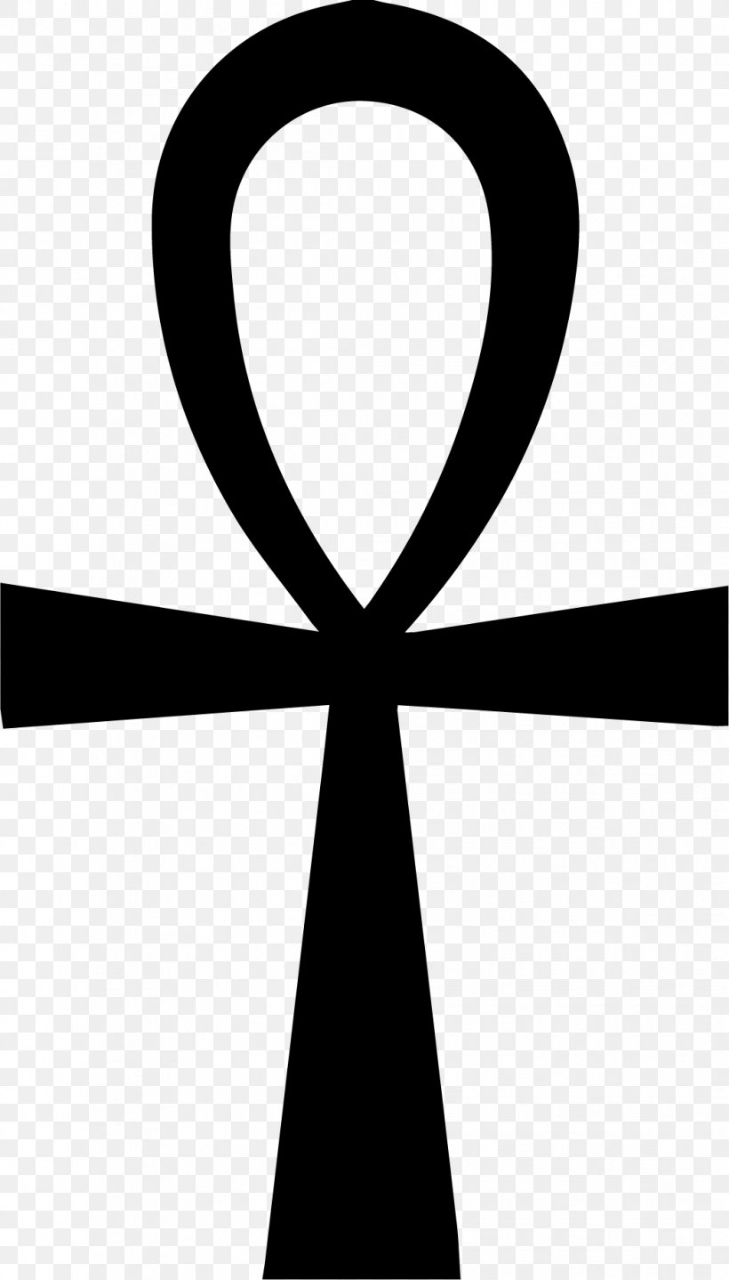 Ankh Egyptian Art Of Ancient Egypt Symbol, PNG, 1043x1830px, Ankh, Ancient Egypt, Art Of Ancient Egypt, Black And White, Casa De Vida Download Free