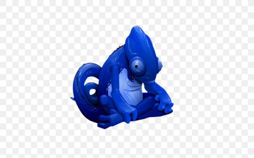 Chameleons Lizard Icon, PNG, 512x512px, Chameleons, Blue, Cobalt Blue, Electric Blue, Figurine Download Free