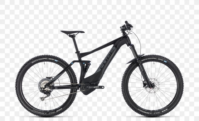 Electric Bicycle Mountain Bike Cube Bikes Freeride, PNG, 2500x1525px, Electric Bicycle, Automotive Exterior, Automotive Tire, Bicycle, Bicycle Accessory Download Free