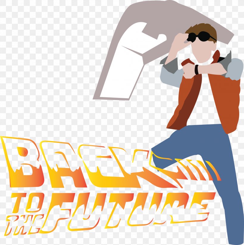 Marty Mcfly Graphic Design Logo Back To The Future Png 2497x2507px Marty Mcfly Area Artwork Back