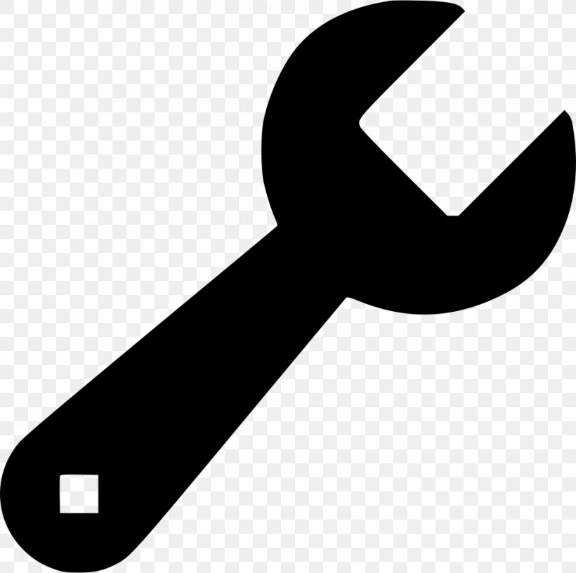 Spanners Vector Graphics Tool Clip Art, PNG, 980x976px, Spanners, Adjustable Spanner, Black And White, Hand, Logo Download Free