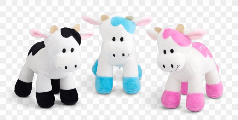 Cattle Plush Udder Stuffed Animals & Cuddly Toys Skin Care, PNG, 5668x2882px, Cattle, Animal Figure, Baby Toys, Blue Cow, Cream Download Free