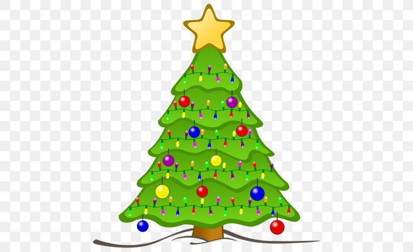Christmas Tree Clip Art Christmas Day Christmas Lights Santa Claus, PNG, 500x500px, Christmas Tree, Christmas, Christmas Carol, Christmas Day, Christmas Decoration Download Free