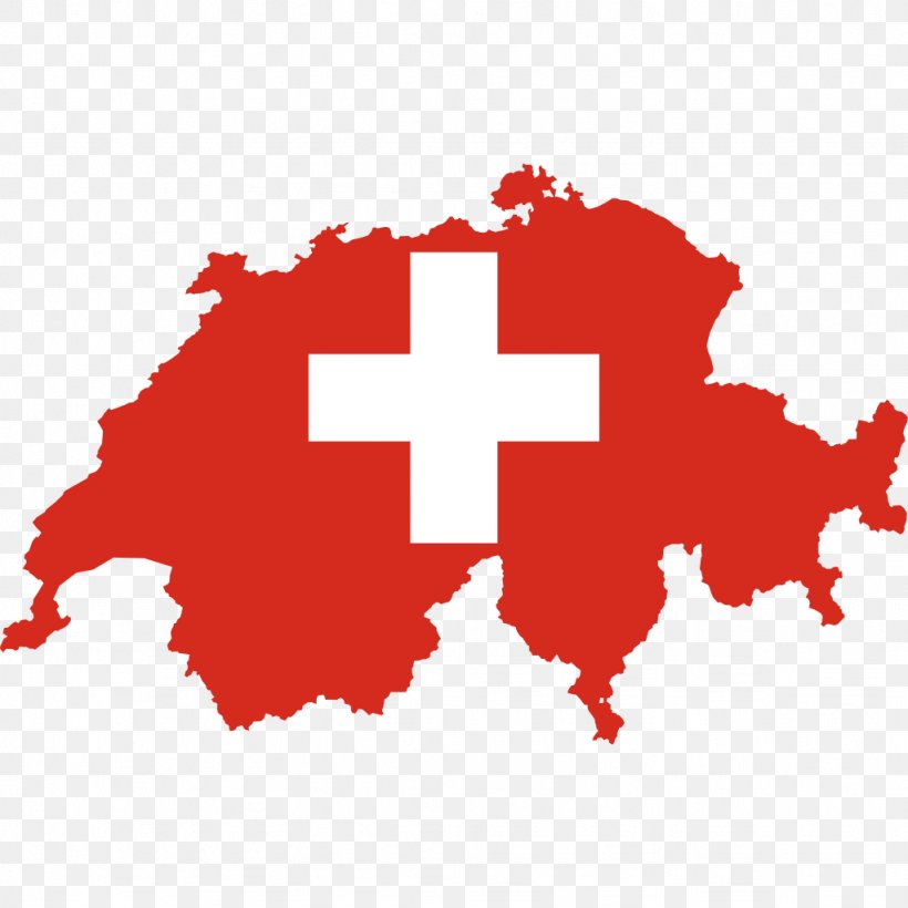 Flag Of Switzerland Map National Flag, PNG, 1024x1024px, Switzerland, Area, Blank Map, Coat Of Arms Of Switzerland, Flag Download Free