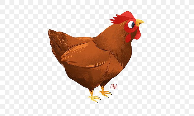 Rooster Chicken Cartoon Illustration, PNG, 550x490px, Rooster, Beak, Bird, Cartoon, Chicken Download Free