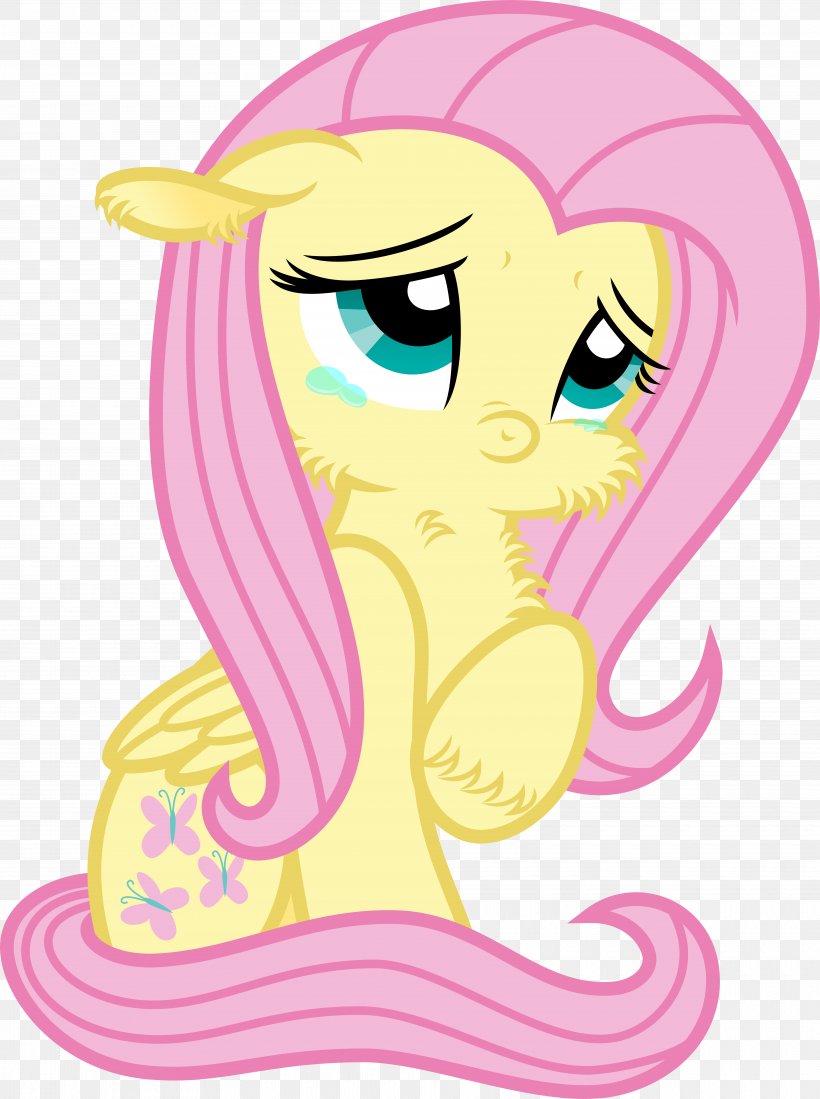 Fluttershy My Little Pony: Friendship Is Magic Fandom DeviantArt, PNG, 7460x10000px, Watercolor, Cartoon, Flower, Frame, Heart Download Free