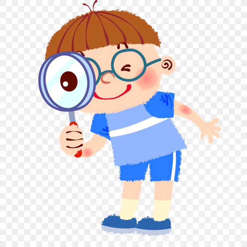 Magnifying Glass Illustration, PNG, 1000x1000px, Watercolor, Cartoon, Flower, Frame, Heart Download Free