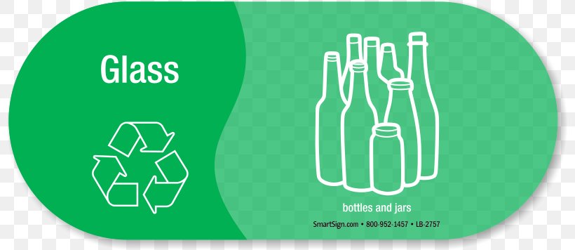 Recycling Symbol Glass Recycling Glass Bottle Plastic Recycling, PNG, 800x356px, Recycling Symbol, Brand, Decal, Glass, Glass Bottle Download Free