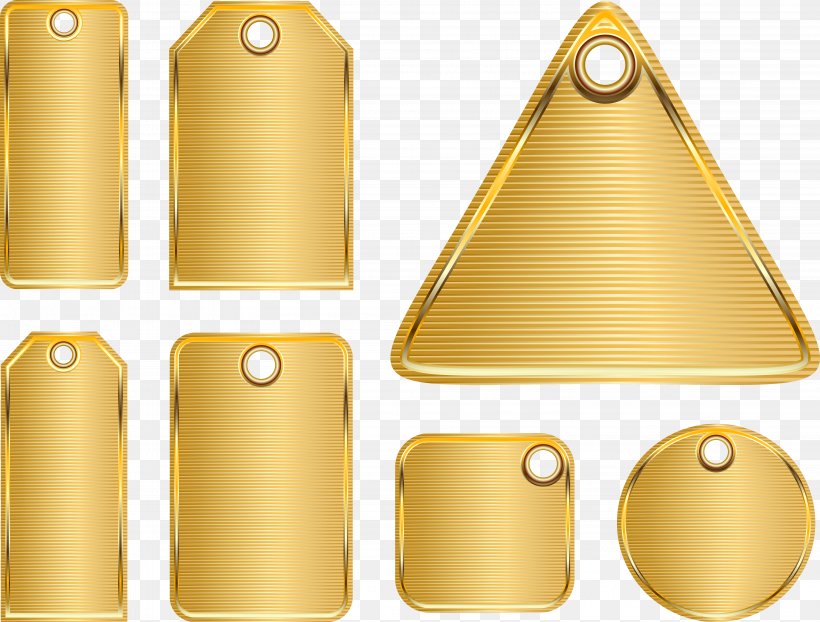 Metal Gold Euclidean Vector, PNG, 5982x4539px, Metal, Brass, Gold, Label, Material Download Free