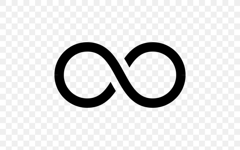 Infinity Symbol, PNG, 512x512px, Infinity Symbol, Area, Black And White, Brand, Fotolia Download Free