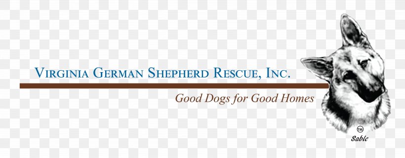 Dog Breed Rescue, Virginia German Shepherd Centreville Adoption, PNG, 5334x2084px, Dog Breed, Adoption, Advertising, Black And White, Brand Download Free